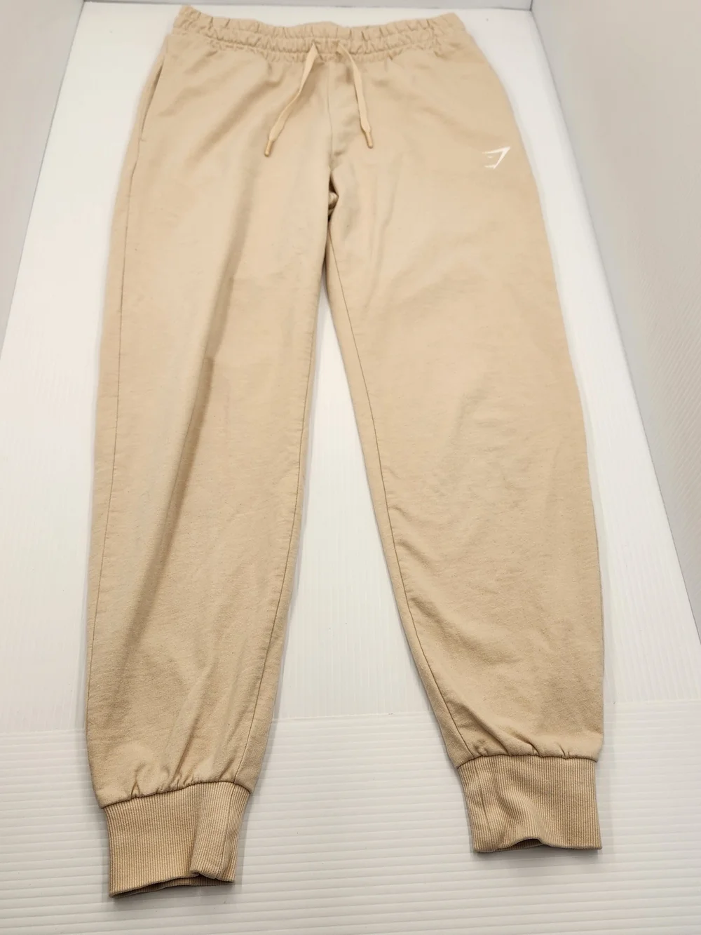 Gymshark Beige Drawstring Joggers - Picture 4 of 11